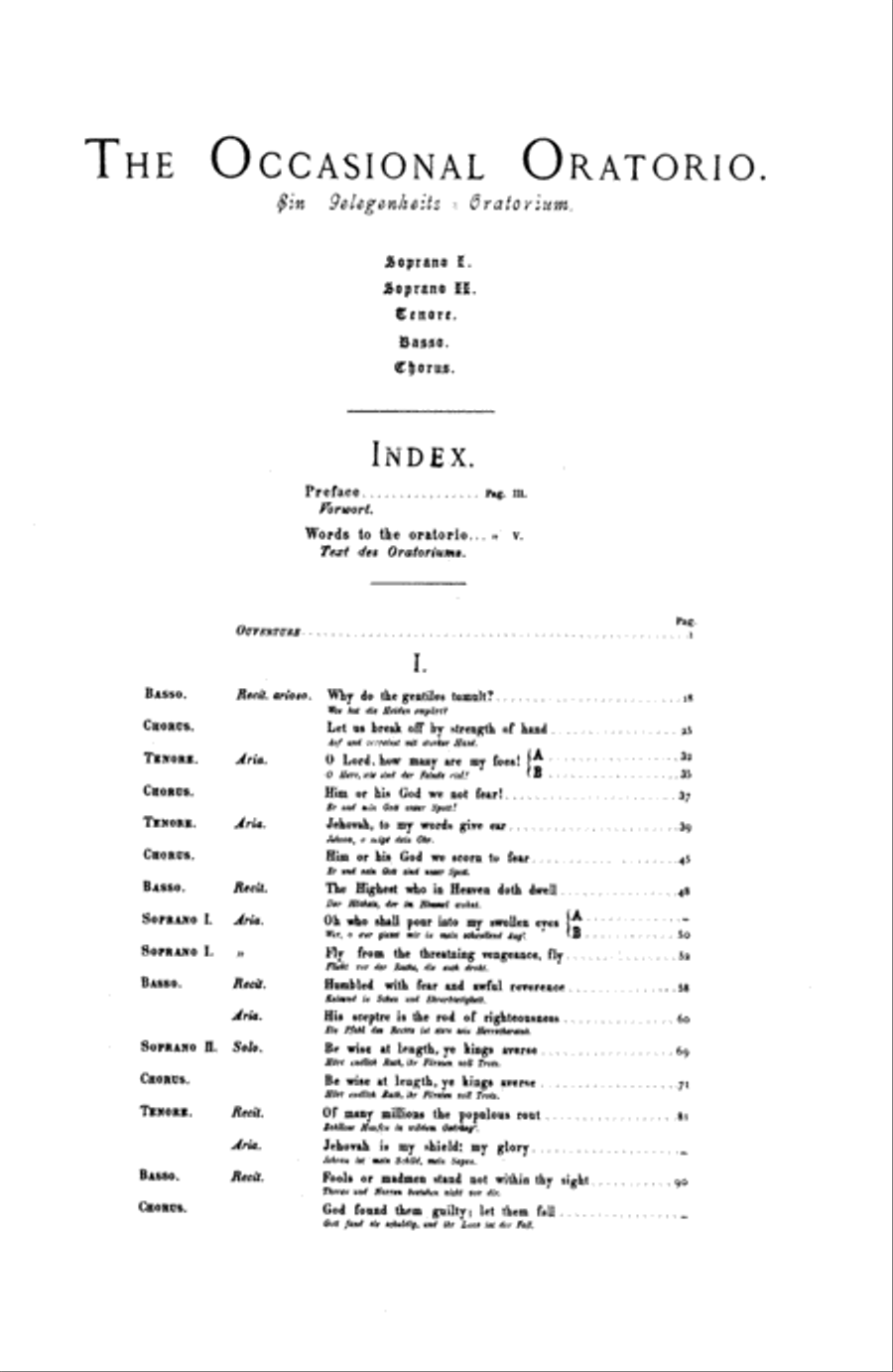 The Occasional Oratorio 4-Part scores gallery preview page 4