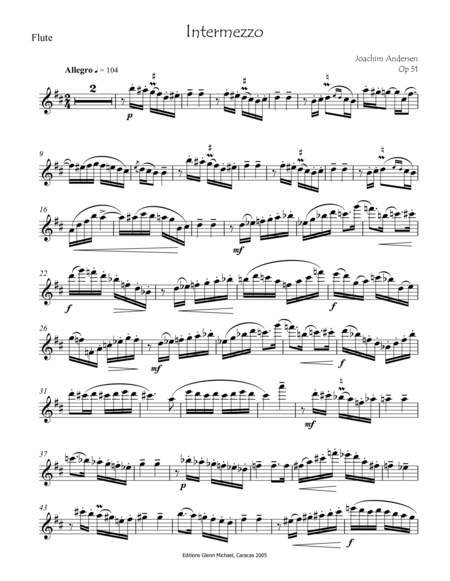 Intermezzo for flute & piano image number null