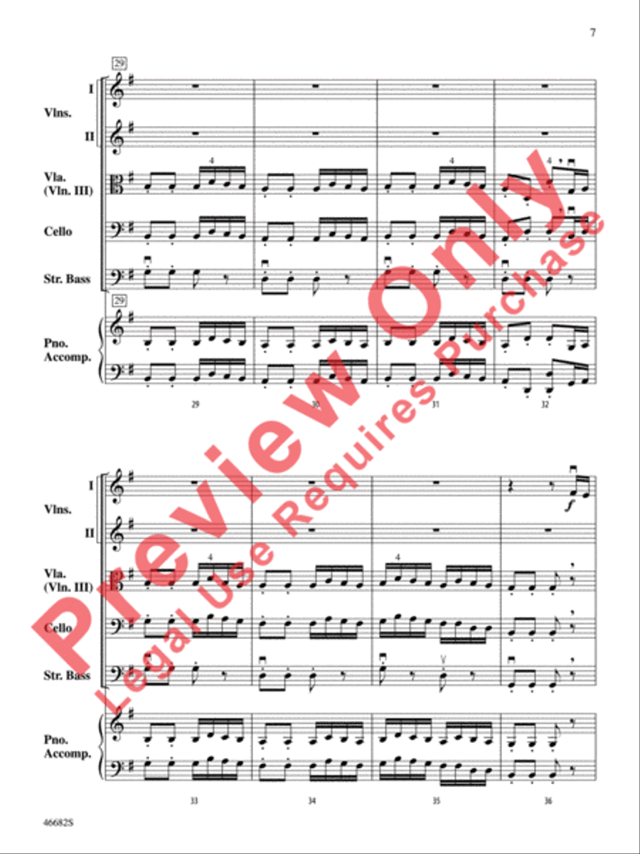 Soldier's Joy String Orchestra scores gallery preview page 8