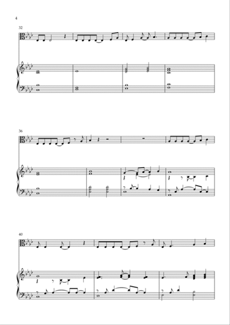 Part Of Your World (reprise) Viola scores gallery preview page 4