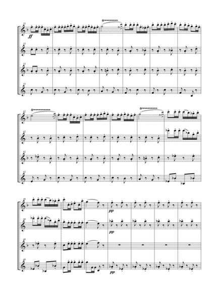 Carmen Overture (Prelude) for Saxophone Quartet image number null