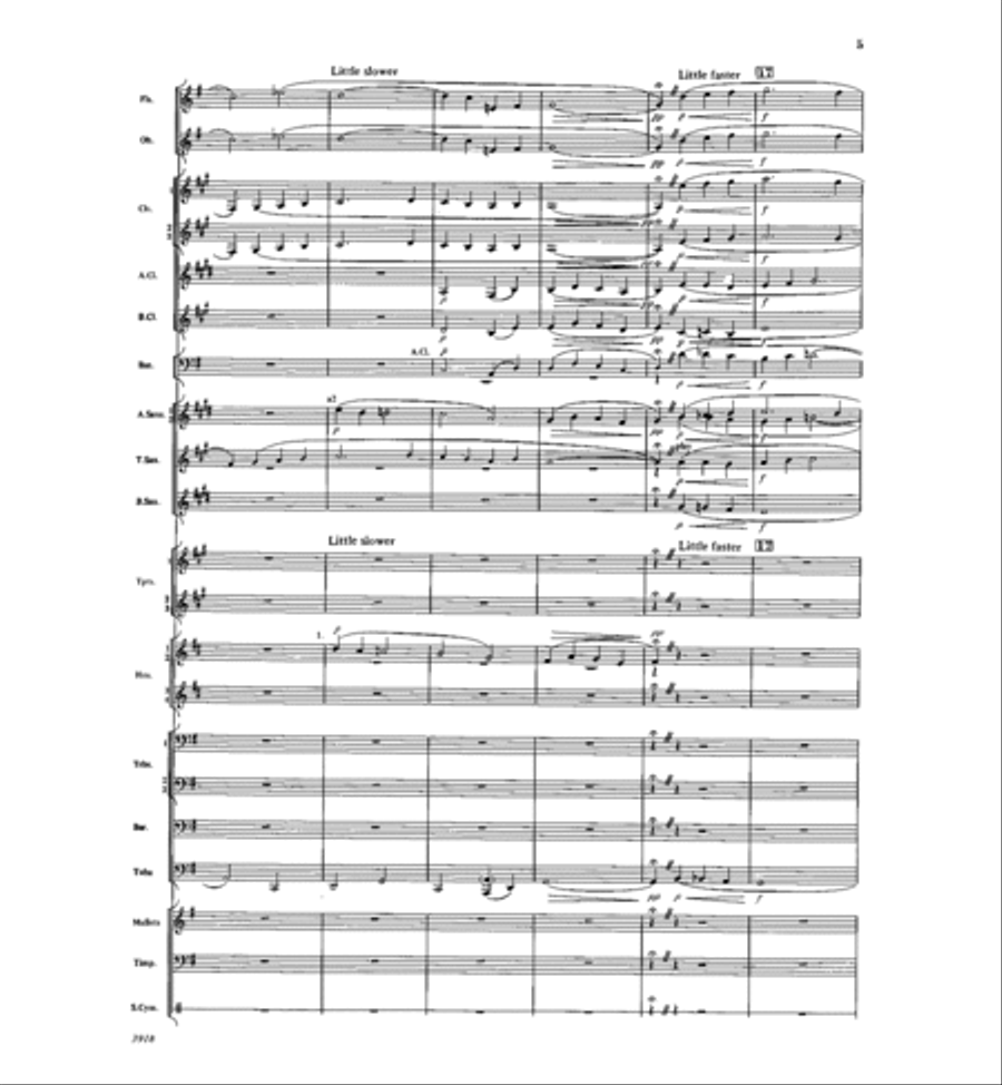 Danny Boy Concert Band scores gallery preview page 4