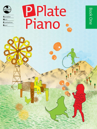 Book cover for P Plate Piano Book 1 AMEB