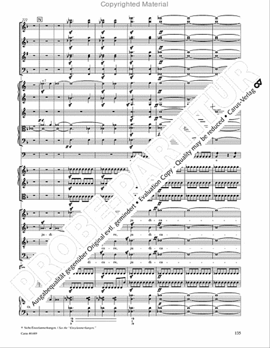 Missa solemnis Missa solemnis 4-Part scores gallery preview page 151