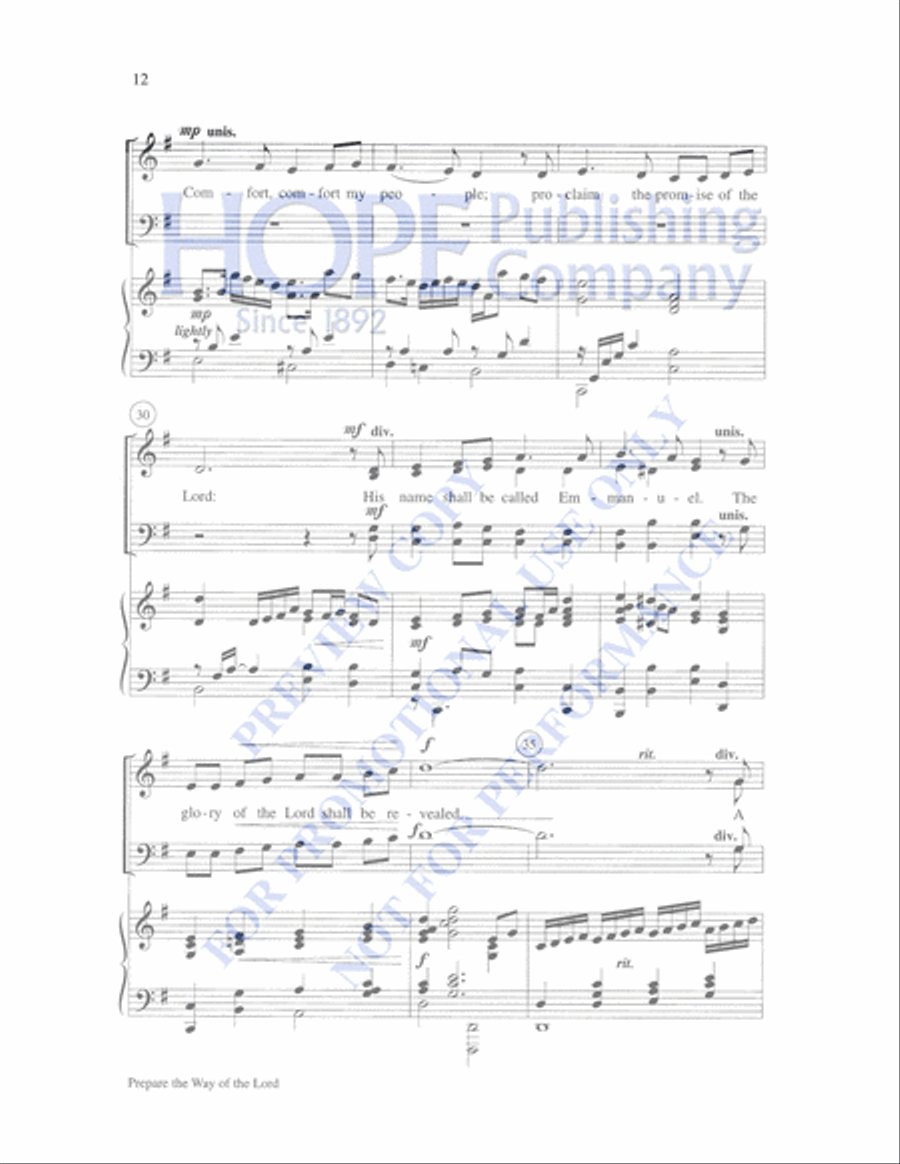 Emmanuel 4-Part scores gallery preview page 16