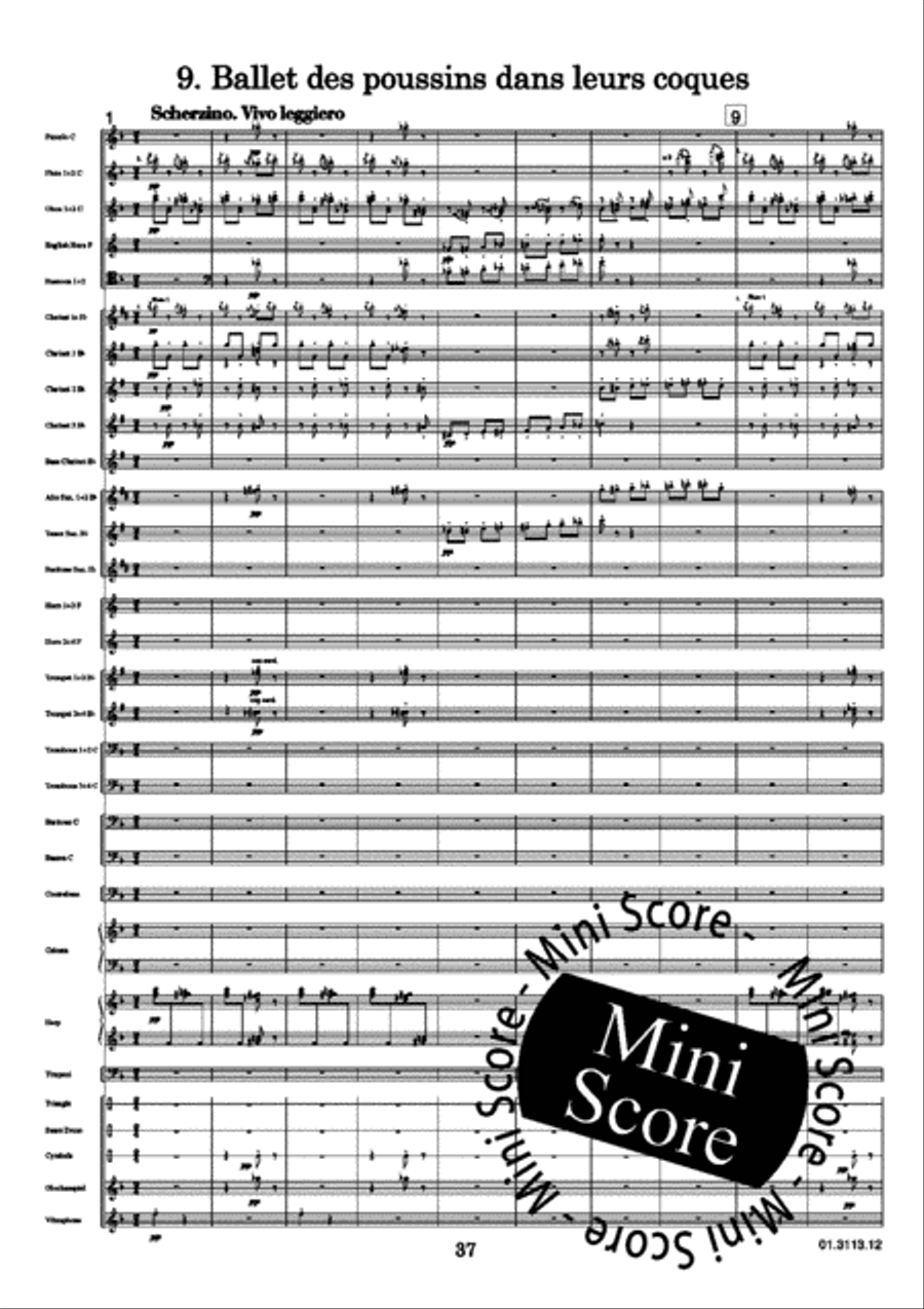 Pictures at an Exhibition Concert Band scores gallery preview page 41