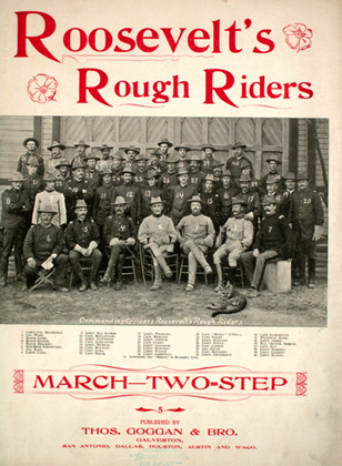 Roosevelt's Rough Riders. March-Two-Step