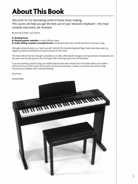 The Complete Keyboard Player – Book 1