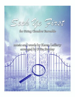 Book cover for Seek Ye First