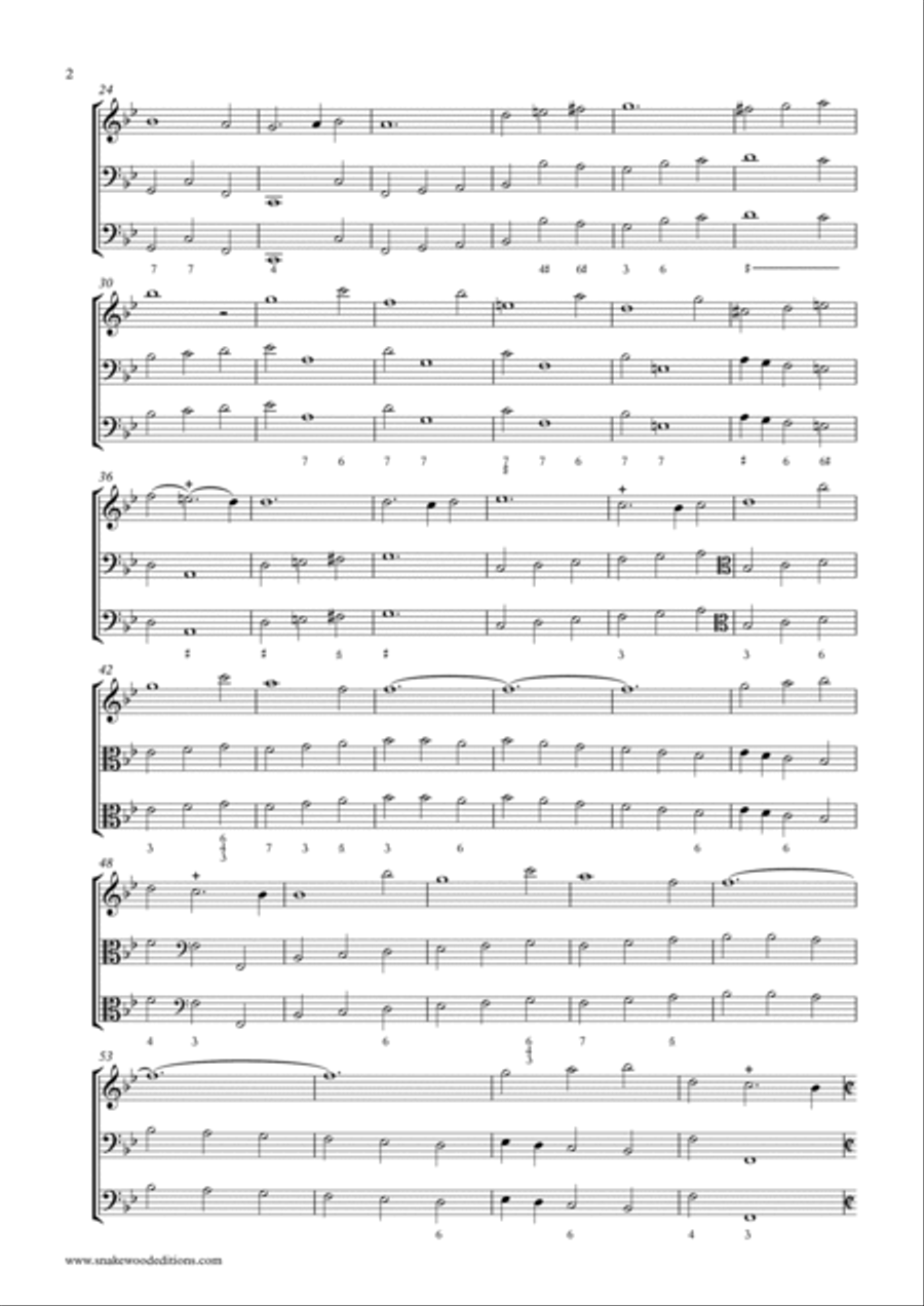 Rebel – Violin Sonate N. 11 (1712) Score and Parts String Duet scores gallery preview page 3