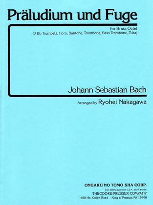Book cover for Präludium und Fuge, BWV 546