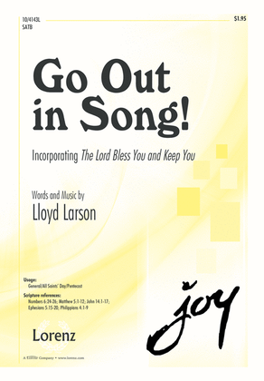 Book cover for Go Out in Song!