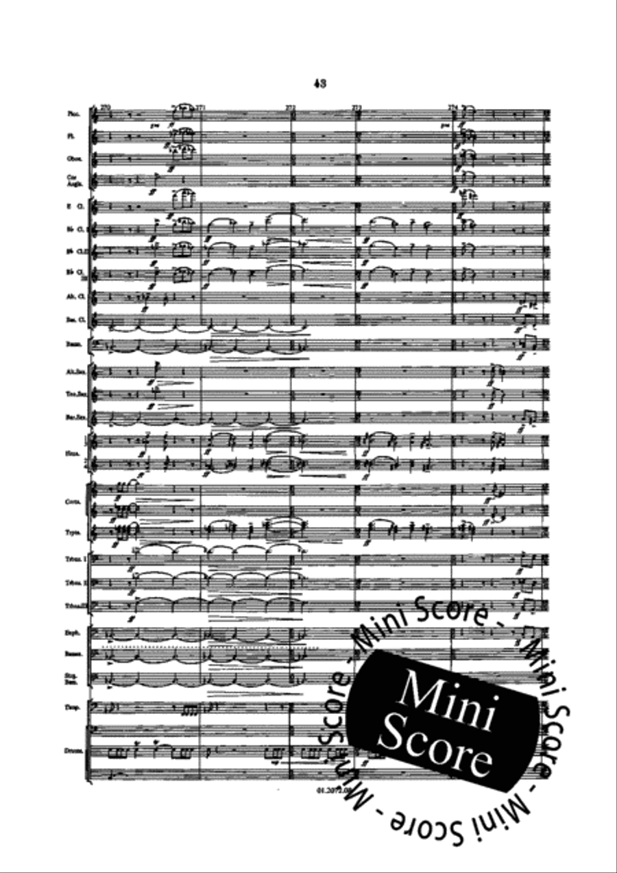 Atmospheres Concert Band scores gallery preview page 47