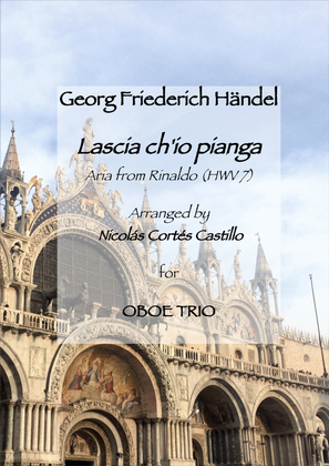 Book cover for Handel - Lascia ch'io pianga for Oboe Trio