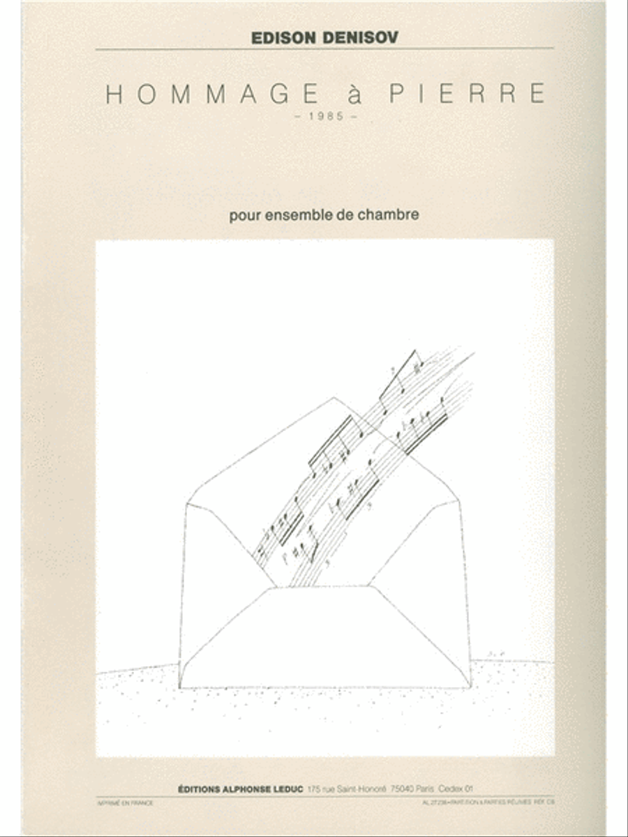 Hommage A Pierre (ensemble-mixed 8 Or More)