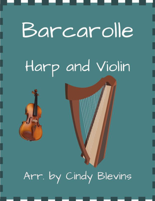 Barcarolle, for Harp and Violin