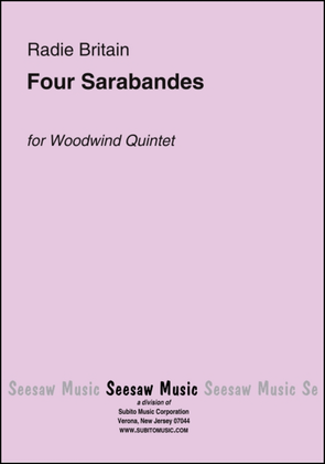 Book cover for Four Sarabandes