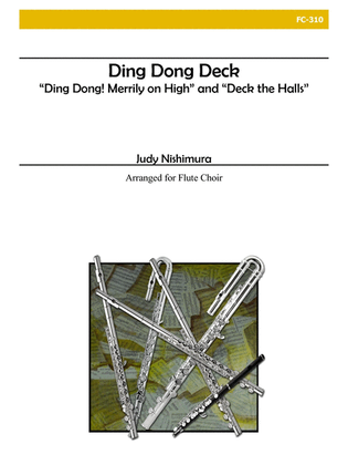 Book cover for Ding Dong Deck for Flute Choir