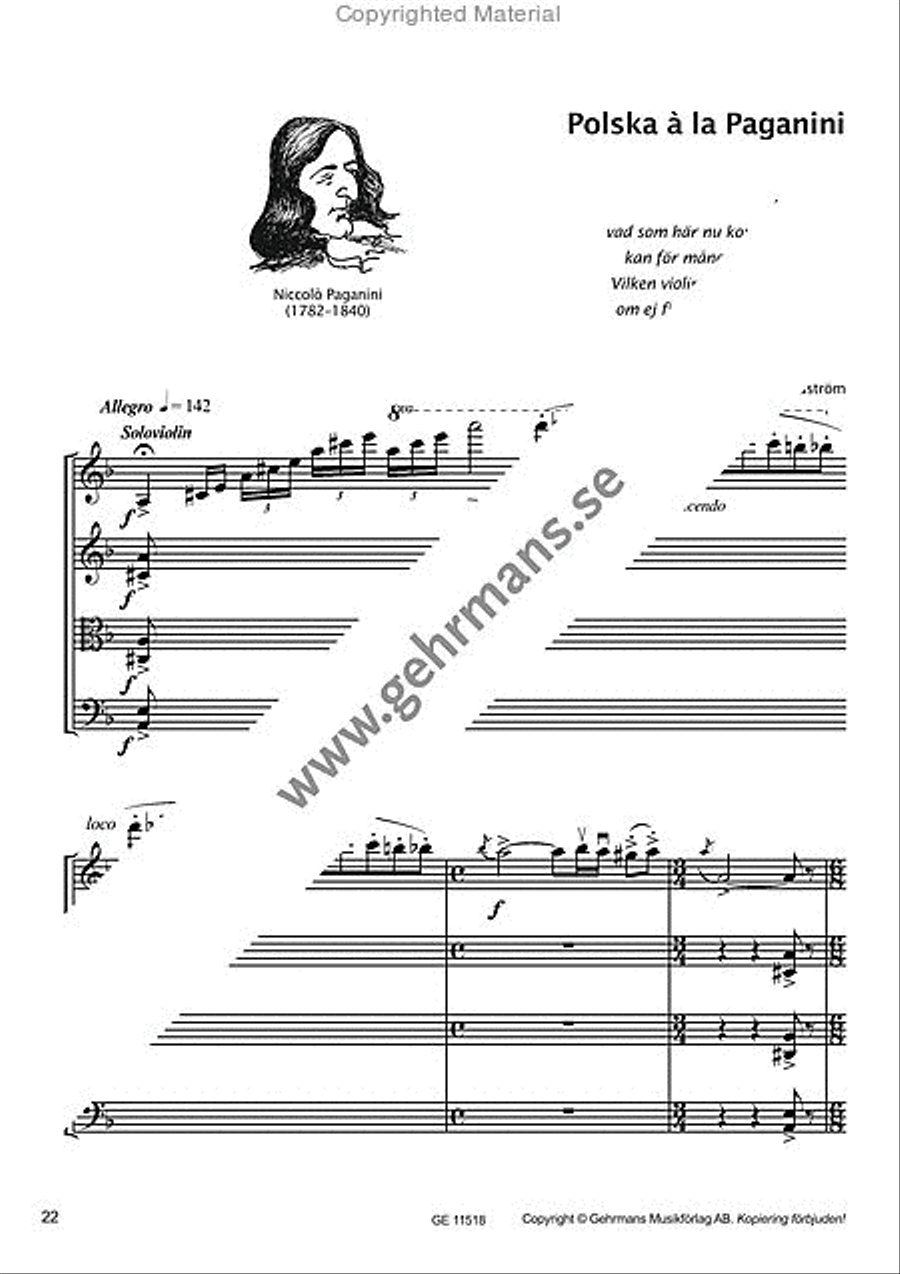 Polska efter Viksta-Lasse String Quartet scores gallery preview page 8