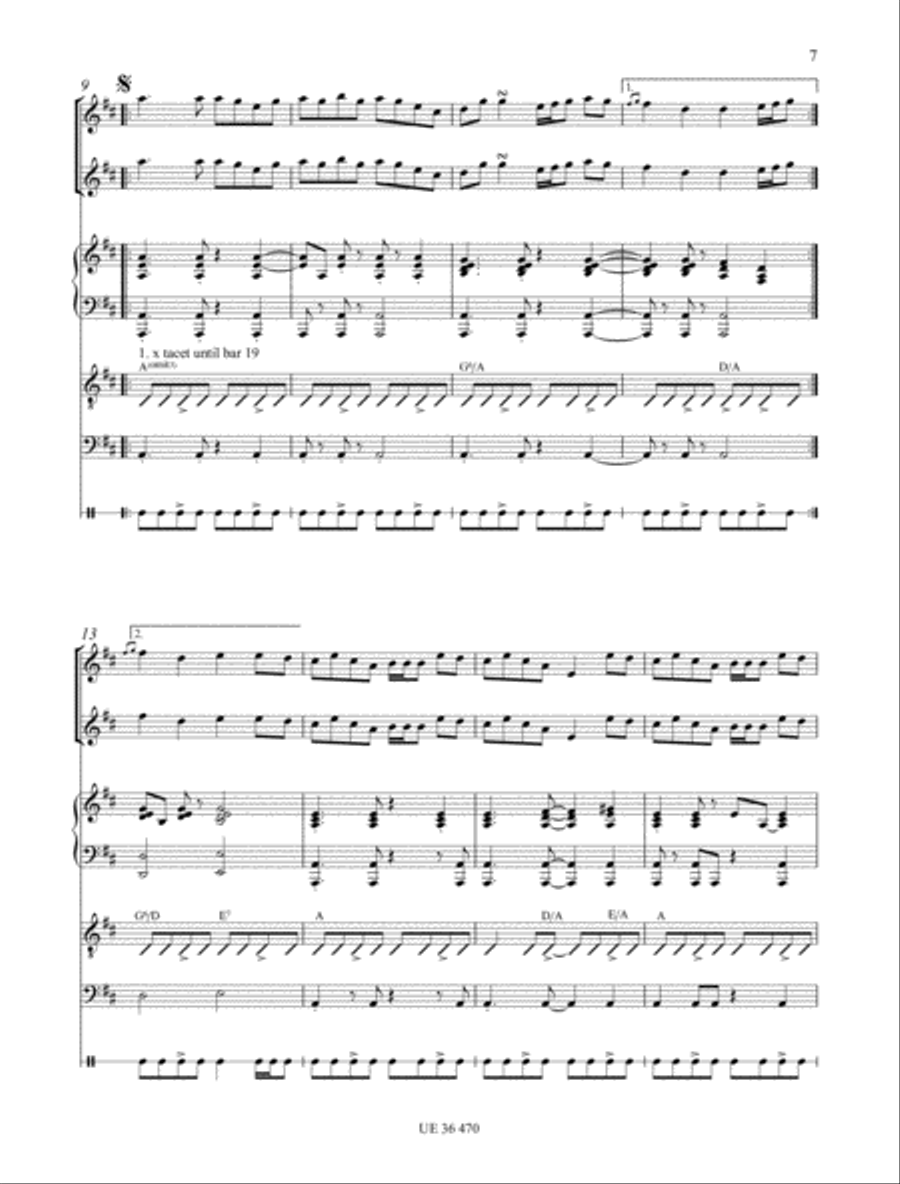 World Music: Celtic World Music: Celtic School and Community scores gallery preview page 7