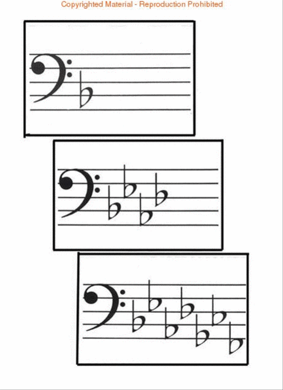 Flash Cards – Key Signatures Piano Method scores gallery preview page 5