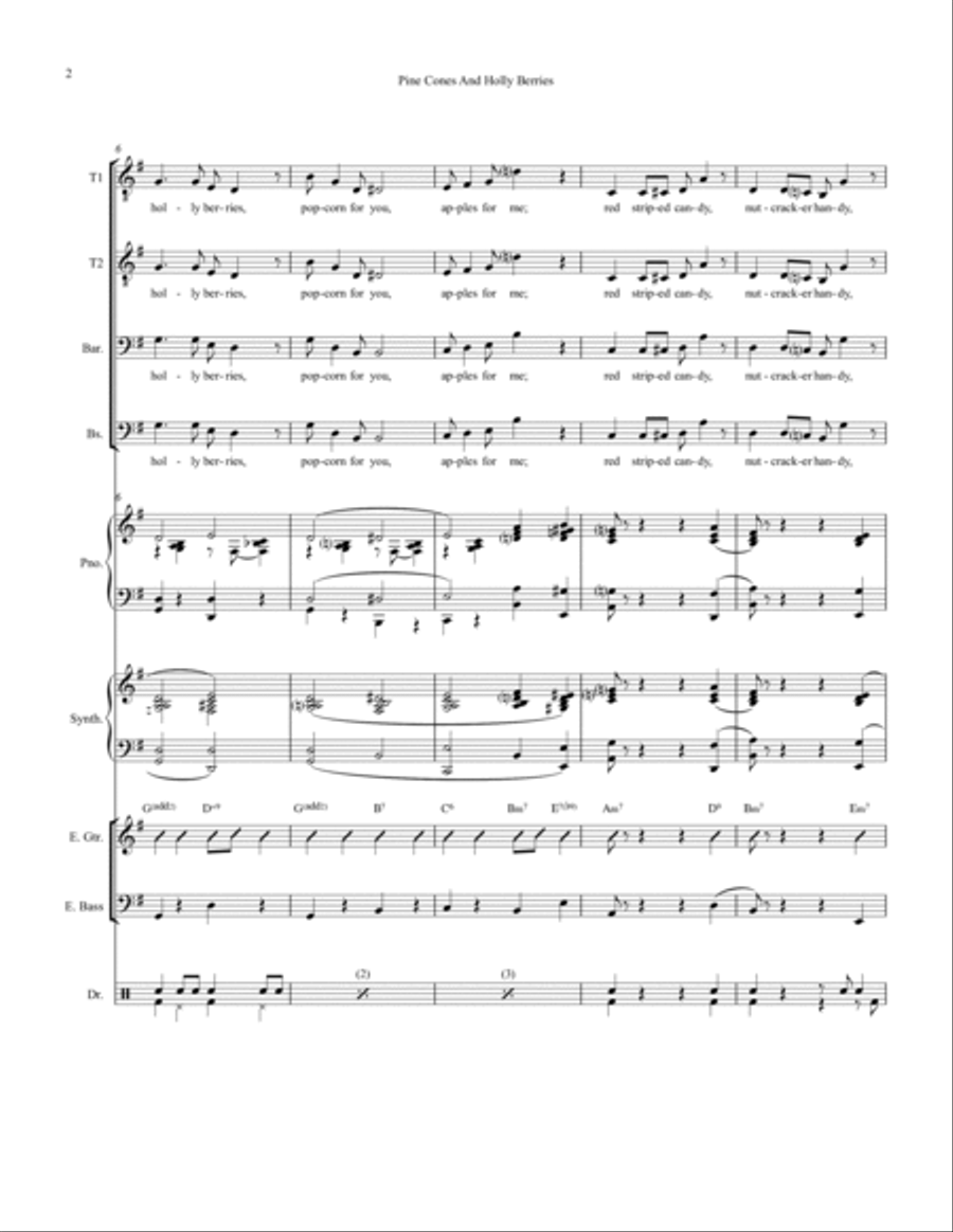 It's Beginning To Look Like Christmas Small Ensemble scores gallery preview page 2