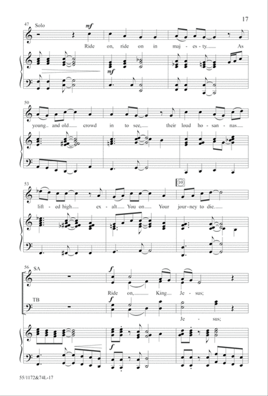 The Easter Story The Easter Story 4-Part scores gallery preview page 18