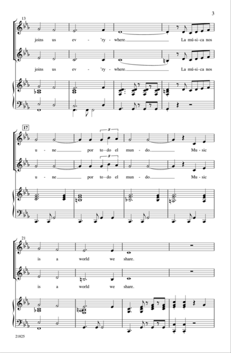 La Musica 2-Part scores gallery preview page 3