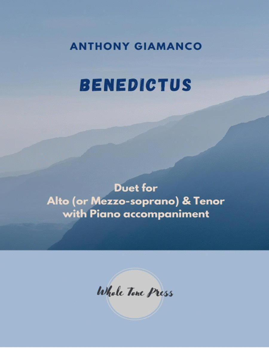Benedictus (Alto [or mezzo-soprano] and Tenor duet with piano accompaniment) image number null