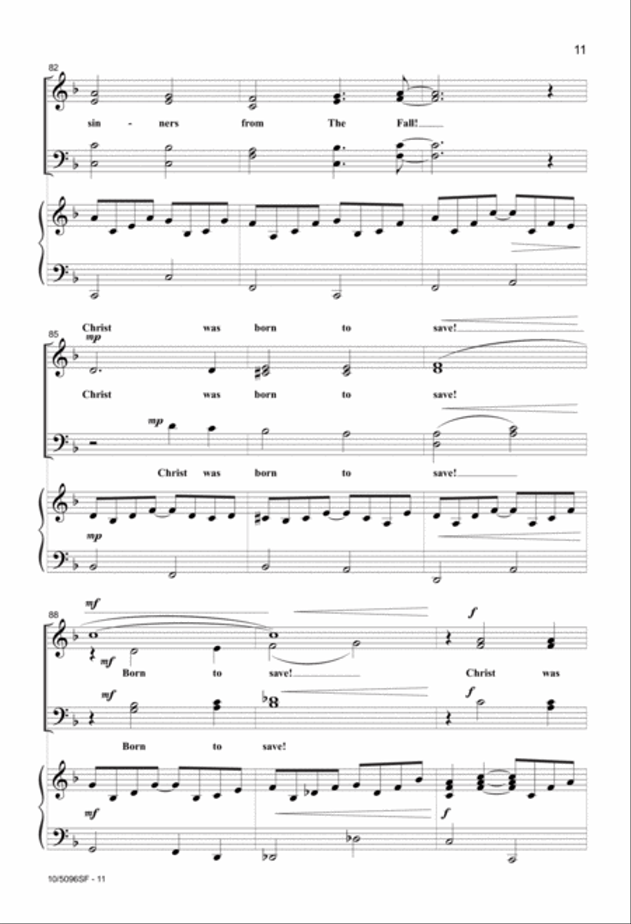 Christian Friends, Rejoice! 4-Part scores gallery preview page 11
