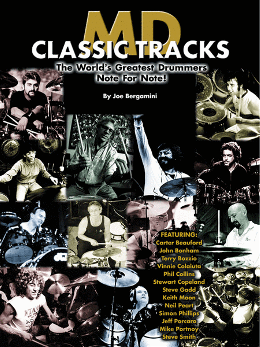 MD Classic Tracks by Joe Bergamini Drums - Sheet Music