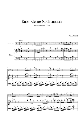 Eine Kleine Nachtmusik for Trombone and Piano