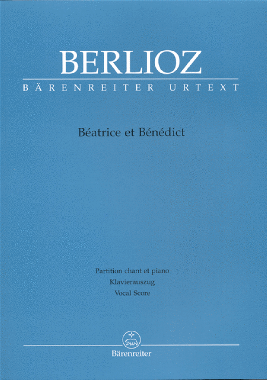 Béatrice et Bénédict Holoman 138 Mixed Choir scores gallery preview page 1