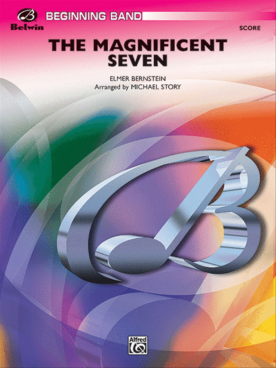 The Magnificent Seven Concert Band scores gallery preview page 1