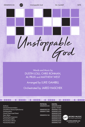 Unstoppable God - CD Choral Trax