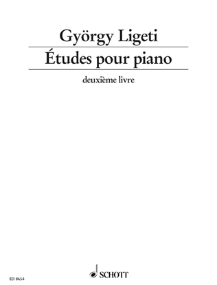 Book cover for Études pour piano