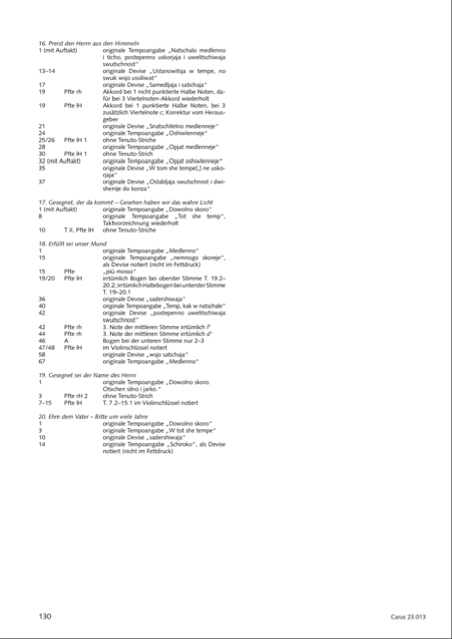 Liturgy of St. John Chrysostom op. 31 for mixed choir a cappella (Chrysostomos-Liturgie op. 31 fur Chor a cappella mit singbarem deutschem Text) A Cappella scores gallery preview page 151