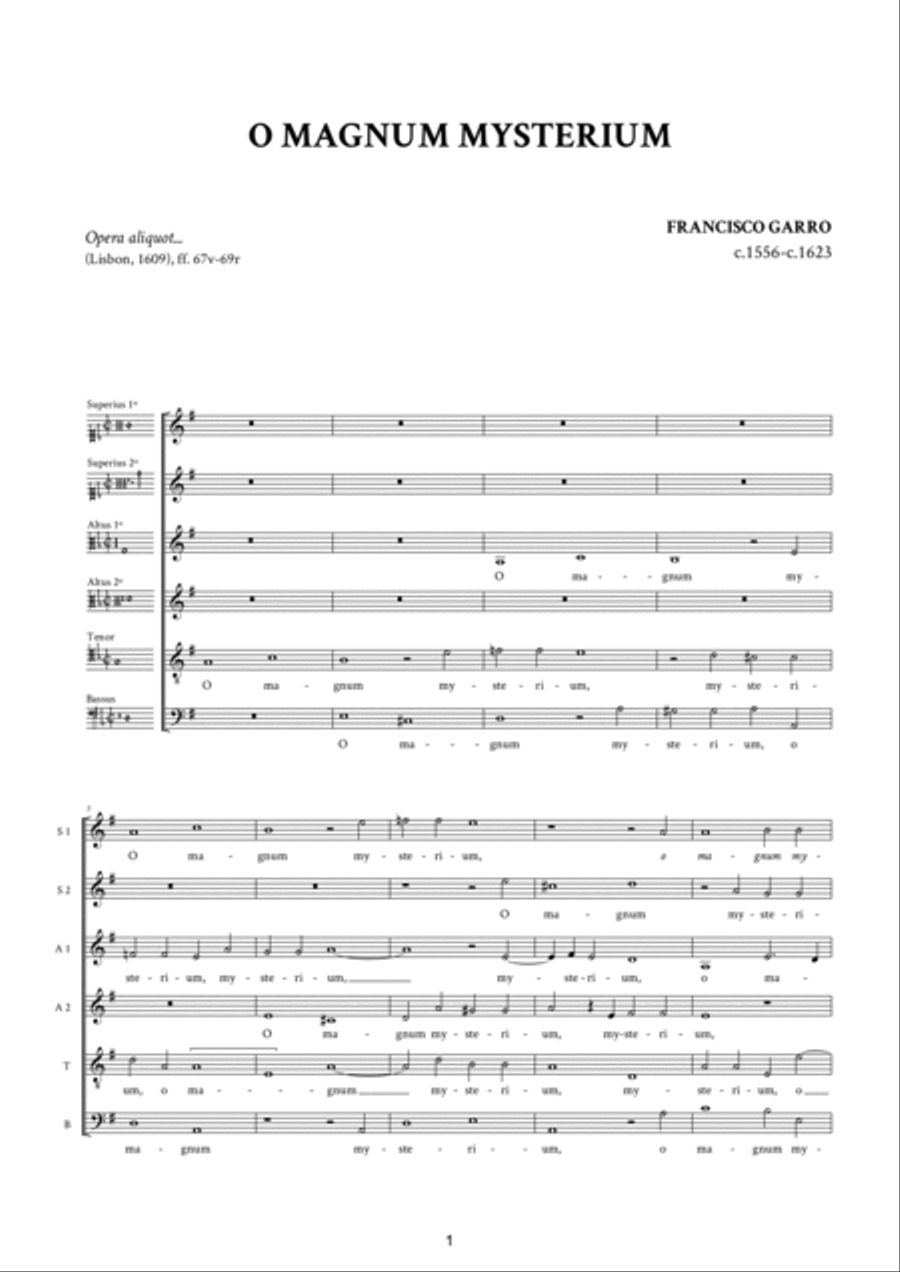 O magnum mysterium O magnum mysterium Divisi scores gallery preview page 3