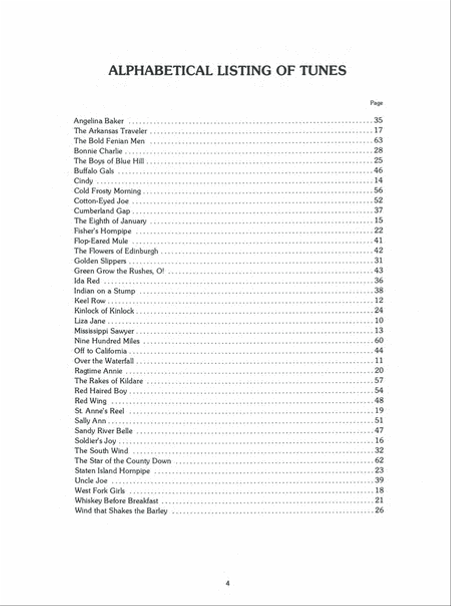 Dulcimer Fiddle Tunes Dulcimer scores gallery preview page 5