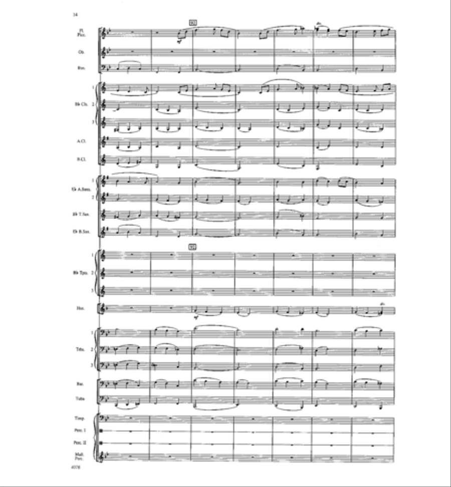 West Highlands Sojourn West Highlands Sojourn Concert Band scores gallery preview page 15
