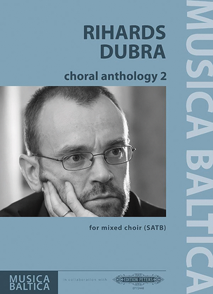 Book cover for Choral Anthology 2 for Mixed Choir (SATB)