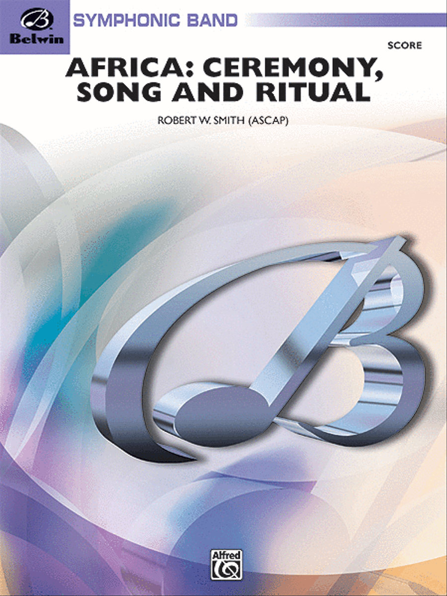 Africa: Ceremony, Song, and Ritual Concert Band scores gallery preview page 1