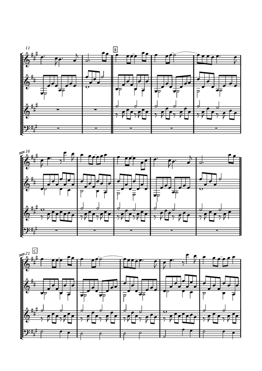 Fields Of Gold Flute scores gallery preview page 4
