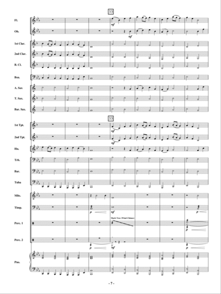 Invincible Concert Band scores gallery preview page 6