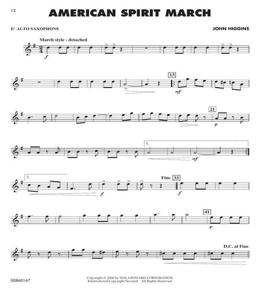 Concert Favorites Vol. 2 - Alto Sax