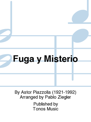 Book cover for Fuga y Misterio