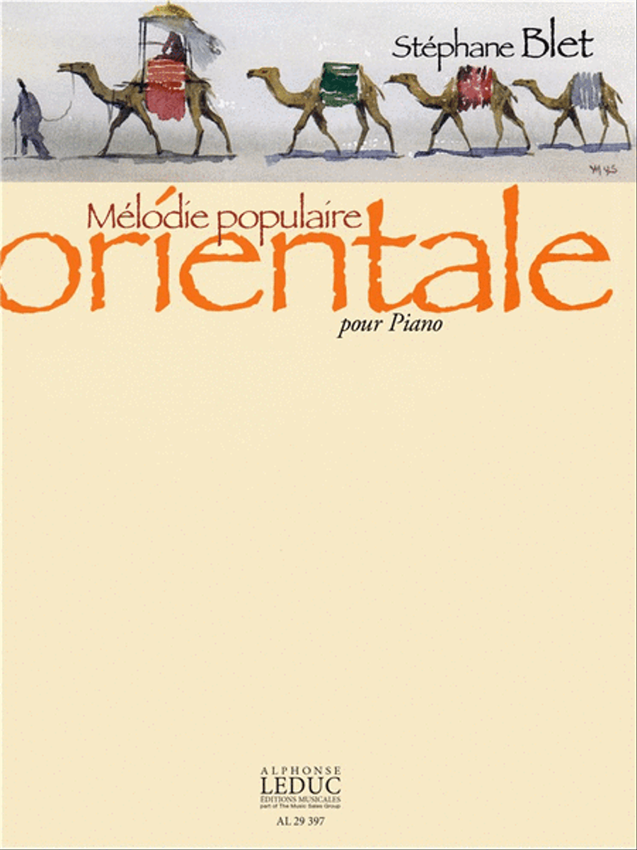 Melodie Populaire Orientale Pour Piano