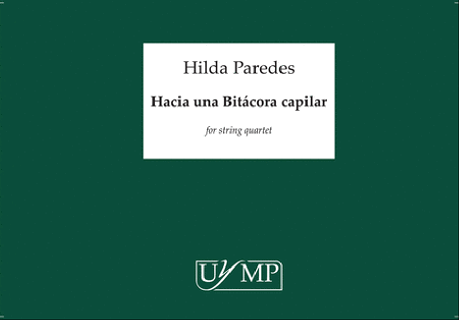 Hacia Una Bitácora Capilar String Quartet scores gallery preview page 1