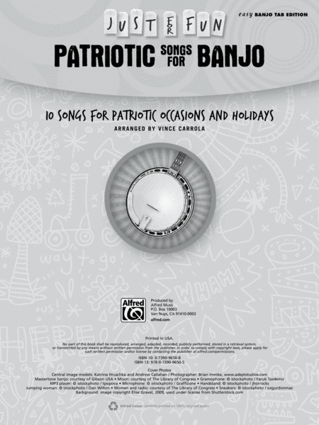 Just for Fun -- Patriotic Songs for Banjo