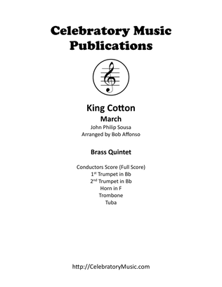 Book cover for King Cotton March